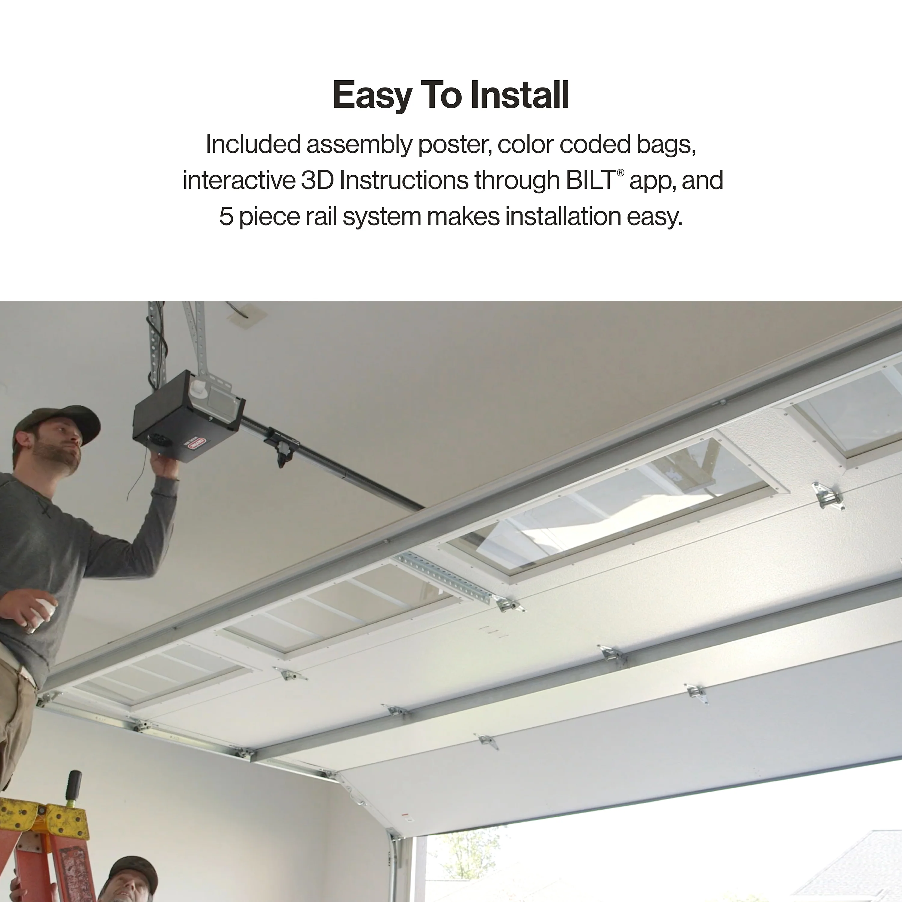 Genie Chain Drive 750 Garage Door Opener, 3/4 HPC with Integrated Battery Backup - Image 8
